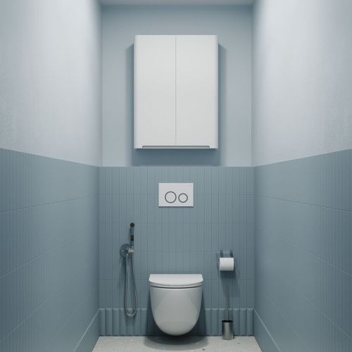 Шкаф IDDIS Edifice EDI60W0i97 60х24х80 подвесной цвет белый - фото 4