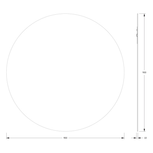 Зеркало в ванную Evoform Primary BY 0045 90х90 - фото 2