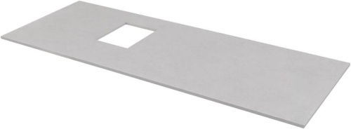 Столешница Allen Brau Infinity 1.21015.G-S 120х46 накладная цвет серый