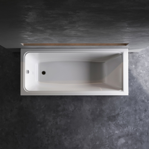 Ванна акриловая Am.Pm Gem W90A-160-070W-A 160х70 пристенная прямоугольная без каркаса - фото 3
