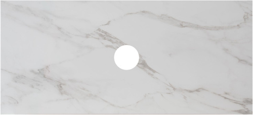 Столешница Allen Brau Reality 1.32025.M 101х46 накладная цвет белый - фото 2