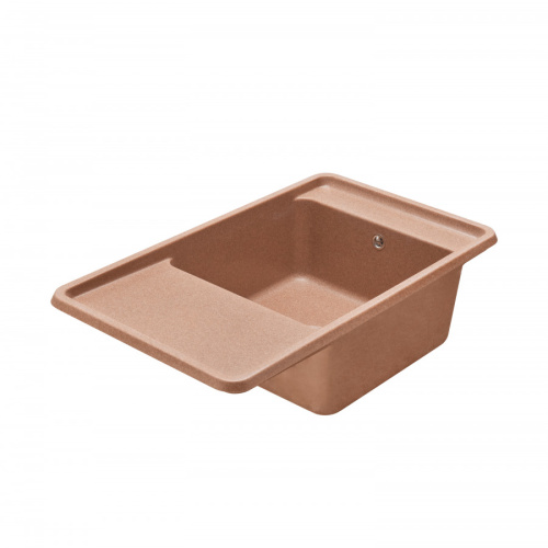 Кухонная мойка Aquaton Беллис 1A724832BS270 87х51 цвет коричневый - фото 2