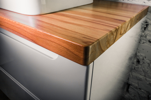 Столешница Jorno WOOD Wood.06.60/LW 60х52 накладная цвет светлое дерево - фото 2