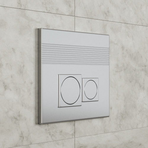 Клавиша смыва механическая Grossman Cosmo 800.T1.02.110.110 цвет хром матовый - фото 2