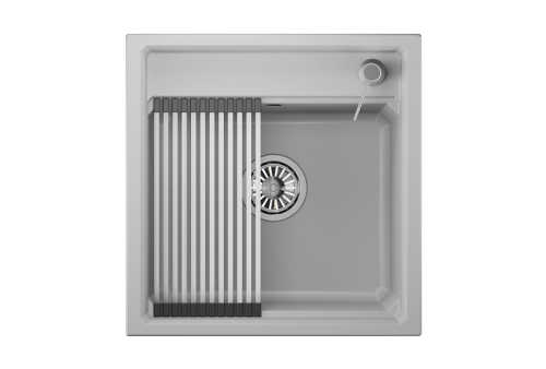 Кухонная мойка Granula Kitchen Space 5002, АРКТИК 51х50 цвет арктик поверхность матовая - фото 2