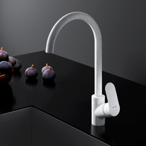 Смеситель для кухни Am.Pm Like F8007133 на мойку белый