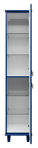 Шкаф-пенал Misty Версаль П-Вер05035-111ВСП 37х37х182 напольный - фото 3