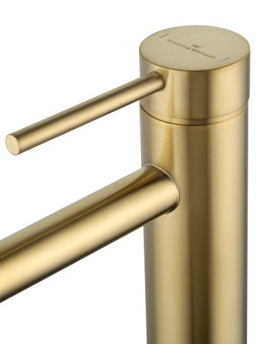 Смеситель Wonzon & Woghand Stick WW-88239017-BG на столешницу золото - фото 4