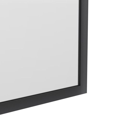 Душевая шторка на ванну Reflexion Fix RX14070CBL-03 70х140 стекло прозрачное профиль черный ориентация универсальная - фото 5