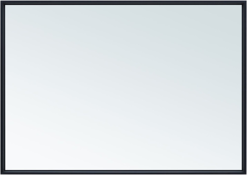 Зеркало в ванную Allen Brau Liberty 1.330017.BB 120х85 цвет черный - фото 2