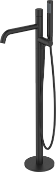 Смеситель AQG Min 01MIN601NG напольный черный матовый