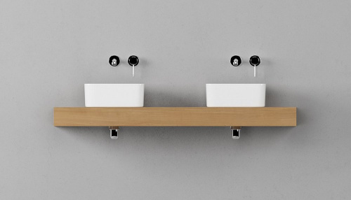 Столешница Velvex UNIT st.UNI.140-67 140х50х11 подвесная цвет дуб французский - фото 3