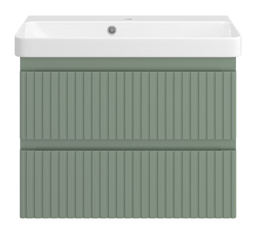 Тумба под раковину Brevita Victory VIC-09070-0802Я 66х37х49 подвесная - фото 2