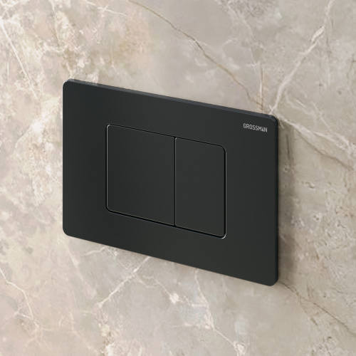 Клавиша смыва механическая Grossman Classic 700.K31.04.21M.21M цвет черный - фото 3