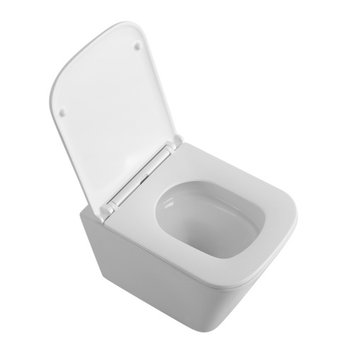 Чаша унитаза подвесная BelBagno ARDENTE-R BB520CH-TOR цвет белый без сиденья безободковая смыв торнадо - фото 2