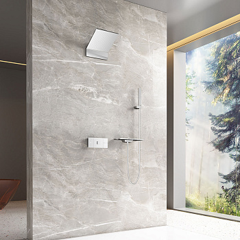 Душевая система Vincea VSFW-2F11TCH встраиваемая в стену с термостатом