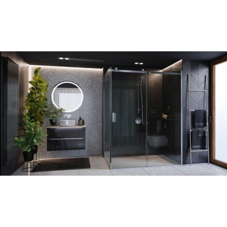 Душевая дверь Roca AREA 7.MP05.L.201.2M 120х200 стекло прозрачное профиль хром