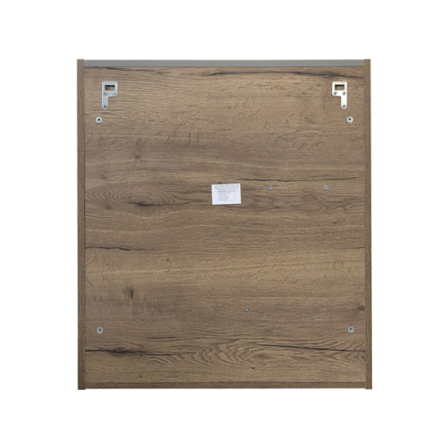 Зеркало-шкаф Comforty Никосия 00-00008851CF 70х14х80 подвесной цвет дуб темный - фото 5