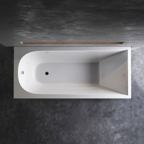 Ванна акриловая Am.Pm Spirit W72A-180-080W-A2 180х80 пристенная прямоугольная без каркаса - фото 3