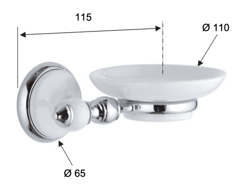 Мыльница Remer Epoca EP10CR - фото 2