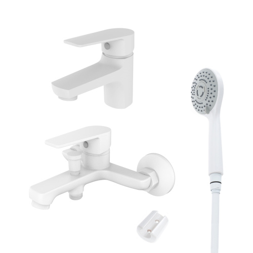 Душевой набор Orange Loop M26-311w настенный  белый - фото 2