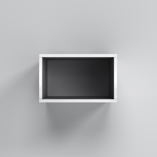 Полка Am.Pm Func M8FOH0401WG 40х35х25 подвесная цвет белый