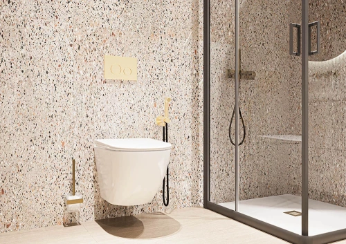 Унитаз подвесной Veconi Moro VMO-48T белый глянцевый с сиденьем микролифт безободковый смыв торнадо - фото 4