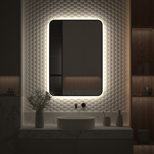 Зеркало в ванную Defesto AURA DF 2969 70х100 - фото 5