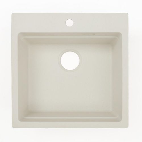 Кухонная мойка Grandex Aqua 500401 51х51 цвет белый поверхность матовая - фото 4
