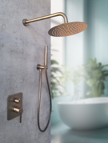 Душевая система AltroBagno Unione AltroBagnoUnione040108GM встраиваемая в стену - фото 2