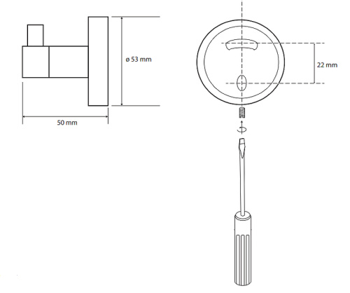Крючок Bemeta Omega 104106022 - фото 2