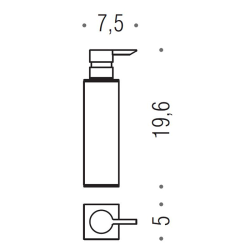 Дозатор Colombo MiniQ B9344.HPS1 - фото 2