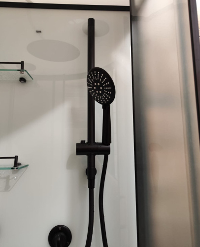 Душевая кабина Frank 914814 100х80 с крышей ориентация правая - фото 5