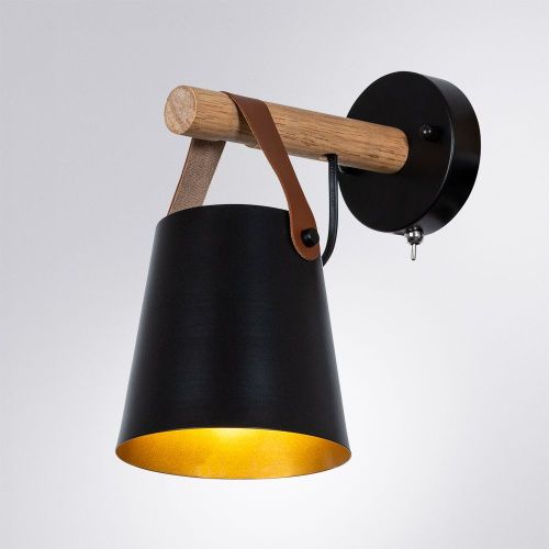 Бра Arte Lamp Thomas (Тхомас) A7032AP-1BK - фото 2