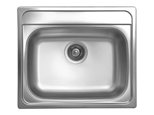 Кухонная мойка Ukinox Гранд GRP570.490 -GT8K 0C 49х57 цвет хром поверхность полированная - фото 2