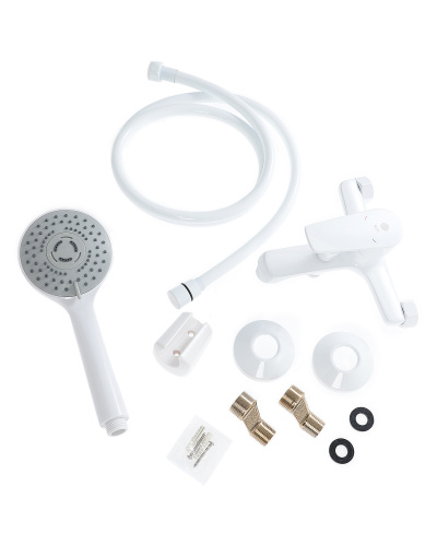 Душевой набор Orange Loop M26-311w настенный  белый - фото 5