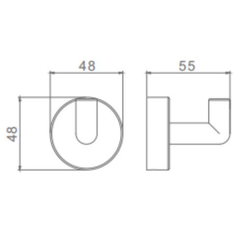 Крючок Raglo R320.05.09 - фото 2