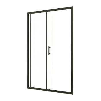 Душевая дверь Taliente TA-110-1CB 110х195 стекло прозрачное профиль черный