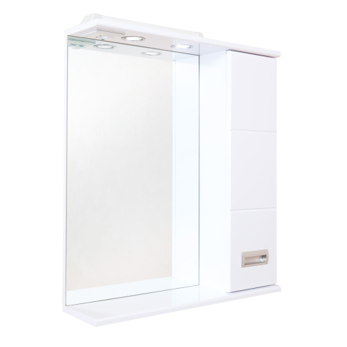 Зеркало-шкаф Onika Балтика 206704 67х16х71 подвесной цвет белый