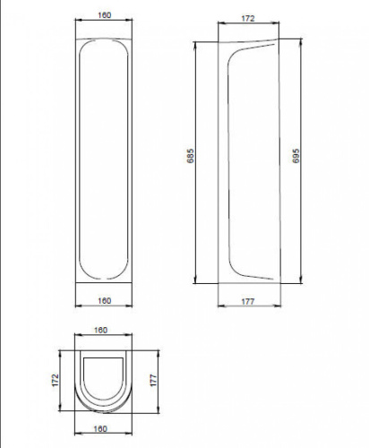 Пьедестал для раковины Santeri Вест 136018S0000B0 - фото 5
