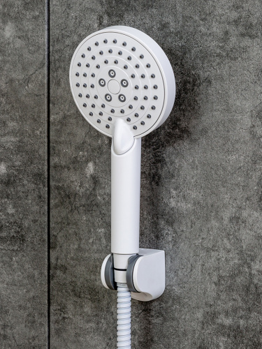 Душевая лейка Orange S02HSW круглая - фото 3