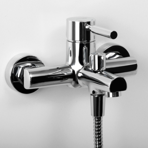 Смеситель для ванны WasserKRAFT Main 4100 4101 настенный хром - фото 3