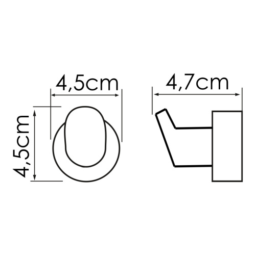 Крючок WasserKRAFT 9423 - фото 4