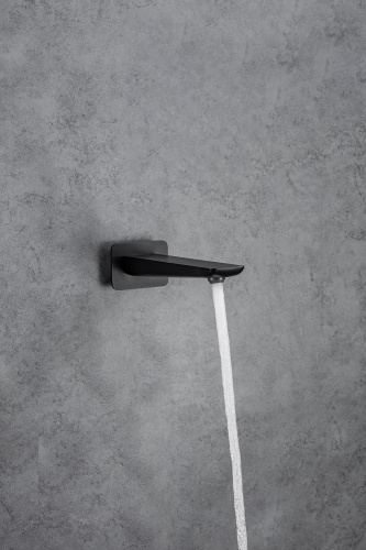 Излив Allen Brau Infinity 5.21020-31 настенный черный - фото 3