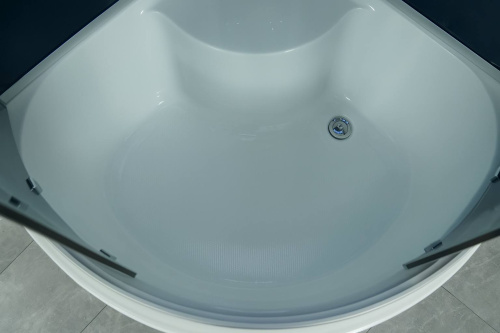 Душевая кабина Timo Standart T-1100 100х100 четверть круга с крышей ориентация универсальная - фото 3