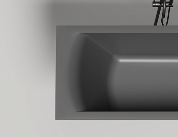 Ванна из литьевго мрамора Salini CASCATA 104113G 170х75 встраиваемая прямоугольная с ножками