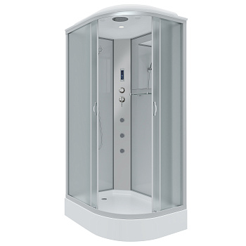 Душевая кабина Niagara Classic 33121423LF 120х80 асимметричная с крышей ориентация левая