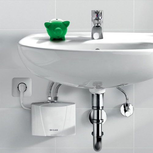 Водонагреватель электрический проточный 6 кВт Clage 1500-16006 - фото 3