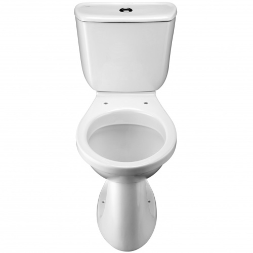 Унитаз-компакт напольный с бачком Santek Бриз 1WH302138 белый с сиденьем каскадный смыв - фото 4