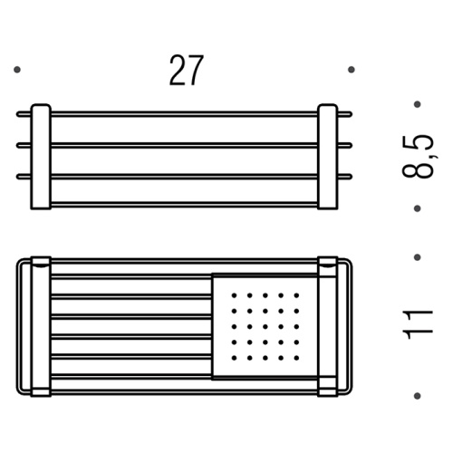 Полка Colombo Angolari B9632.OM - фото 2